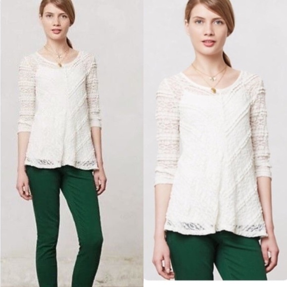 Anthropologie Tops - {Anthro} Lilia Colette Pullover
